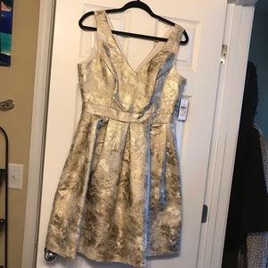 Jessica Simpson Gold Dress